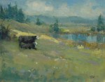 Don Ealy - Cows by the Pond