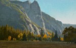 Allen Figone - Ahwahnee Meadow & Sentinel Rock at Sunset