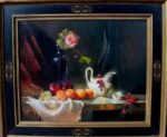 Ronald Goldfinger - Apricots & White Creamer