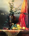 Ronald Goldfinger - Black Vase & Lemons