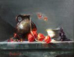 Ronald Goldfinger - Old Jug & Chinese Lanterns