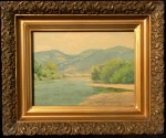 Lorenzo Palmer Latimer - Riverbank Willows
