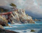 F. Michael Wood - Lone cypress through it all