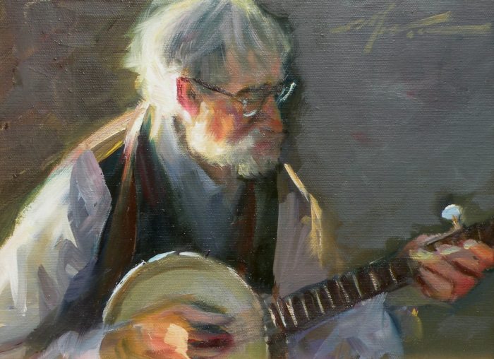 Image result for banjo painting